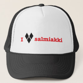 Boné Eu amo salmiakki