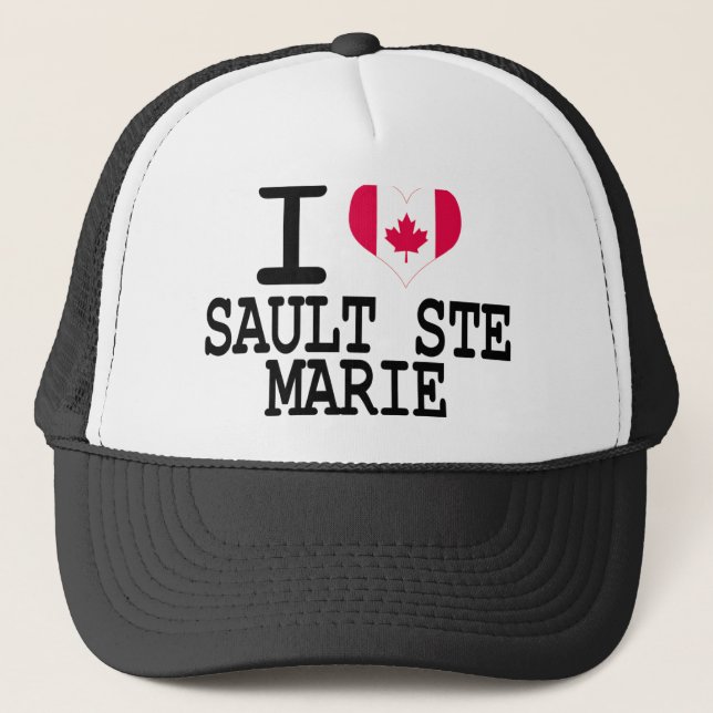 Boné Eu amo Sault Ste Marie (Frente)