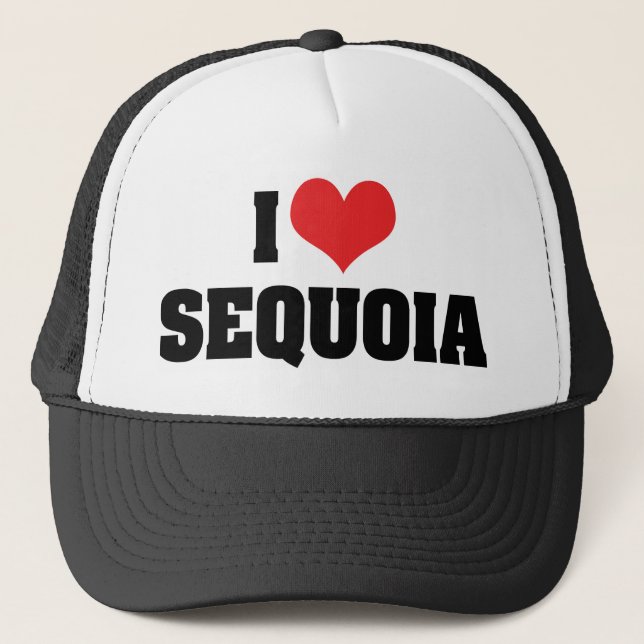 Boné Eu Amo Sequoia (Frente)
