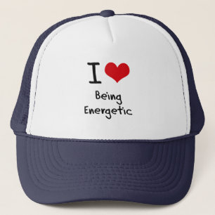 Boné Eu amo ser energético
