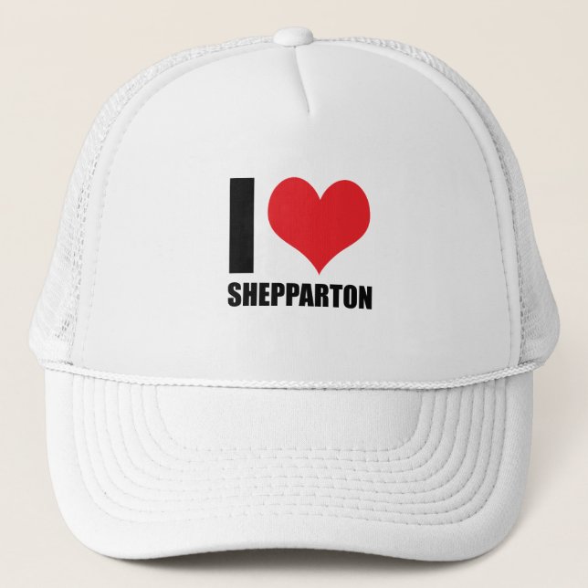 Boné Eu amo Shepparton (Frente)