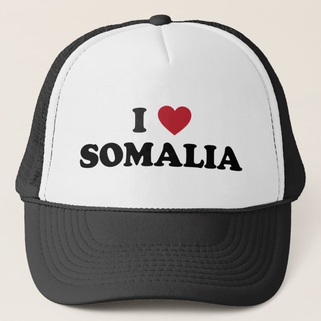 Boné Eu amo Somália (Frente)