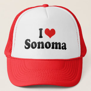 Boné Eu amo Sonoma