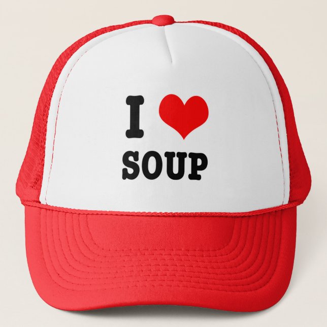 BONÉ EU AMO SOPA (Frente)