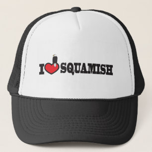 Boné Eu amo Squamish