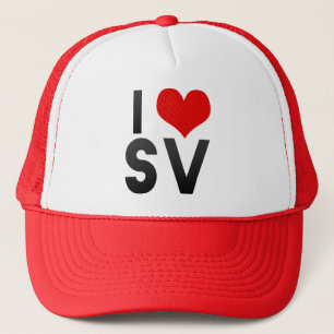 Boné Eu amo SV