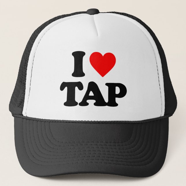 BONÉ EU AMO TAP (Frente)