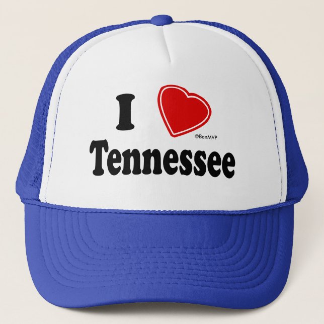 Boné Eu amo Tennessee (Frente)