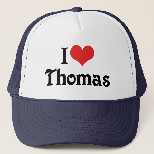 Boné Eu Amo Thomas (Frente)