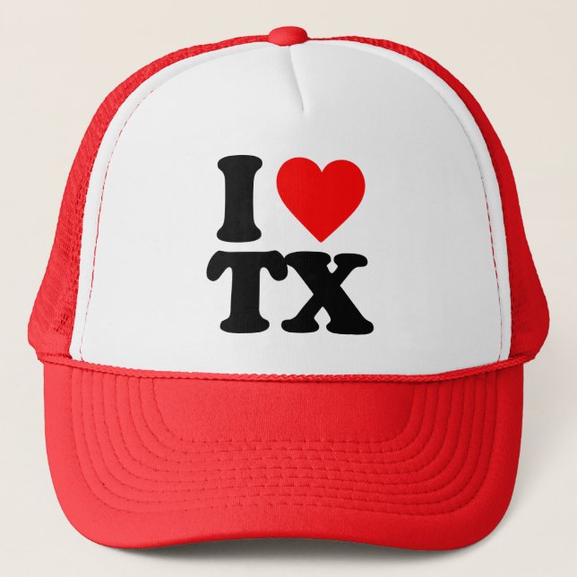 BONÉ EU AMO TX (Frente)