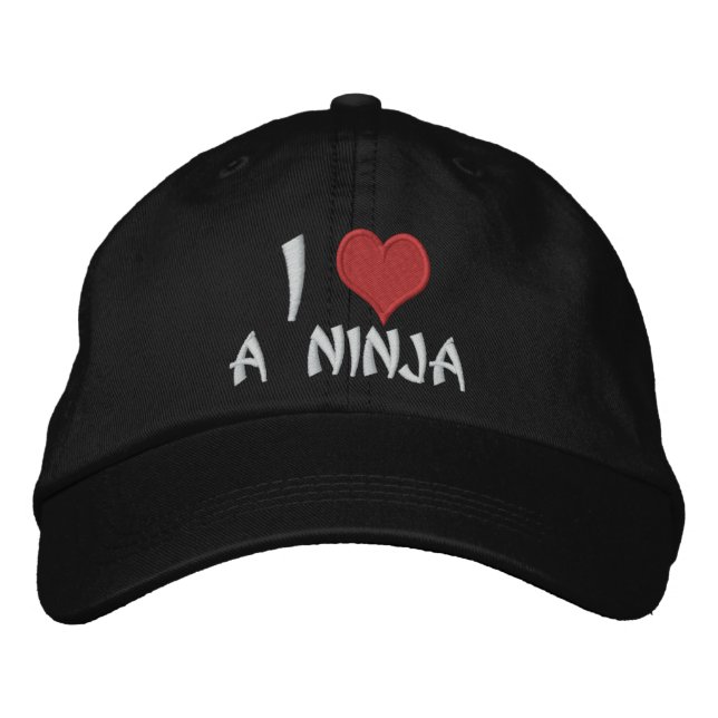 Boné Eu Amo Um Ninja (Frente)