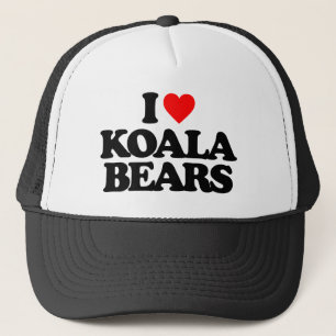 BONÉ EU AMO URSOS DE KOALA