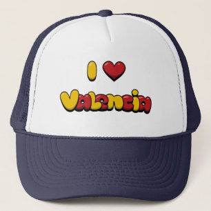 Boné Eu Amo Valencia