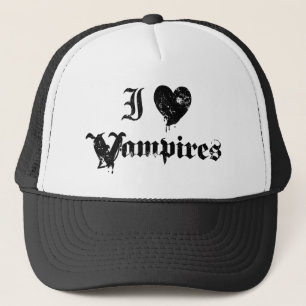 Boné Eu Amo Vampiros