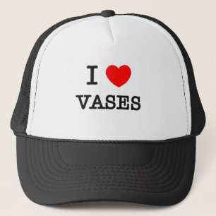 Boné Eu amo vasos