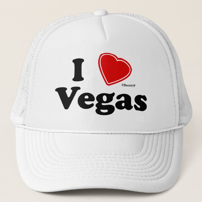 Boné Eu amo Vegas (Frente)