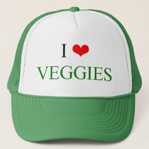 Boné Eu amo vegetarianos