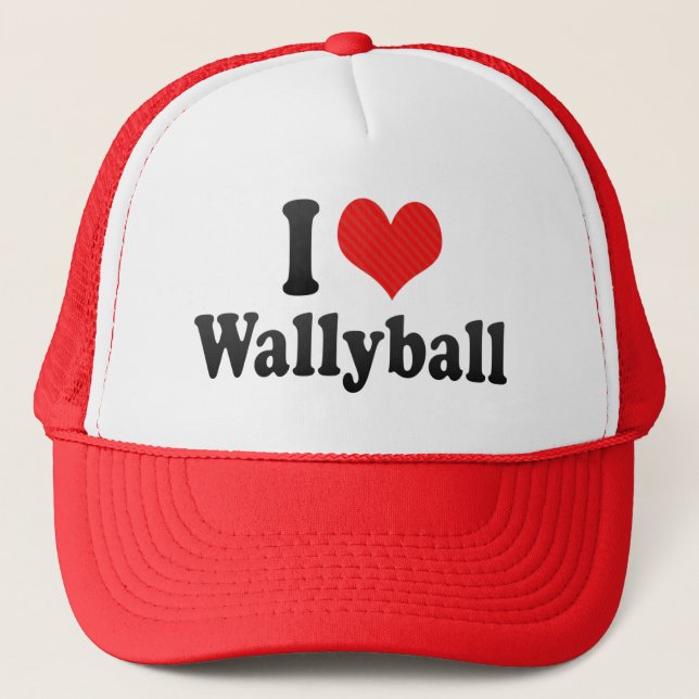 Boné Eu amo Wallyball (Frente)