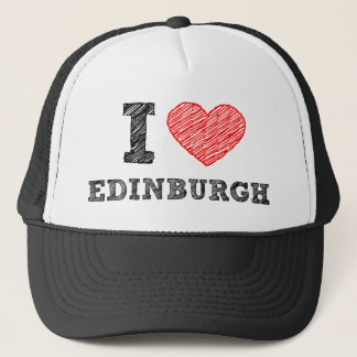Boné Eu-amor-Edimburgo