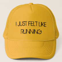 Eu apenas senti gosto de funcionar o chapéu do