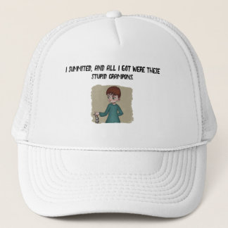 Boné Eu atingi o cume e tudo o que eu consegui foram es