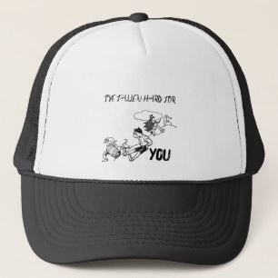 BONÉ EU CAIU DURO PELO CHAPÉU DE VOCÊ-TRUCKER