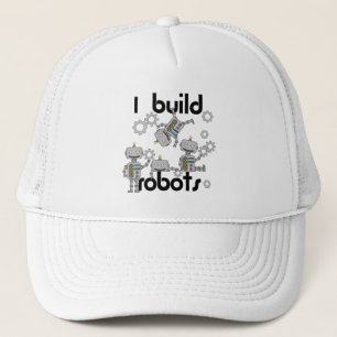 Boné Eu construo robôs