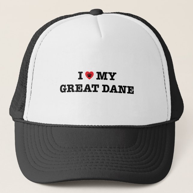 Boné Eu Corto Meu Grande Dane (Frente)
