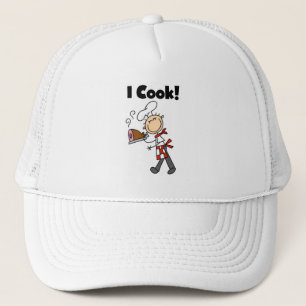 Boné Eu Cozinho - Chef Masculino