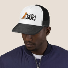 Boné Eu Dig Jax Trucker Hat