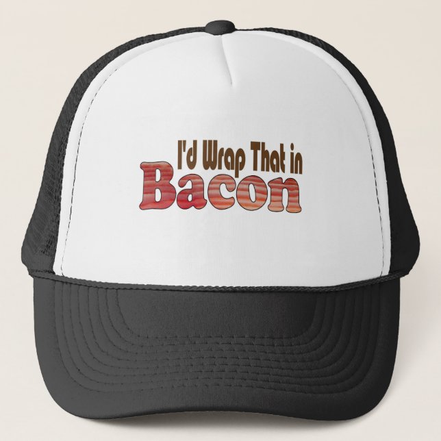 Boné Eu Envolveria Isso em Bacon (Frente)