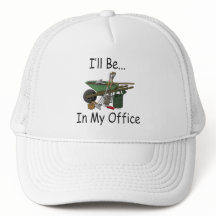 Eu estarei em meu escritório [o jardim]