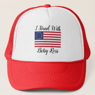Boné Eu estou com chapéu de Betsy Ross