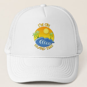 Boné Eu estou no tempo da ilha
