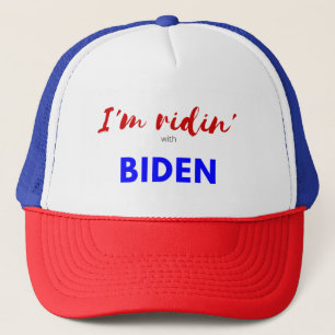 Boné Eu estou ridin com Biden