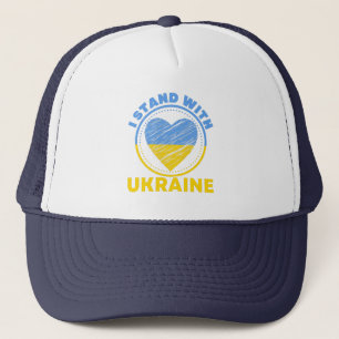 BONÉ EU FICO COM A UCRÂNIA - APOIO