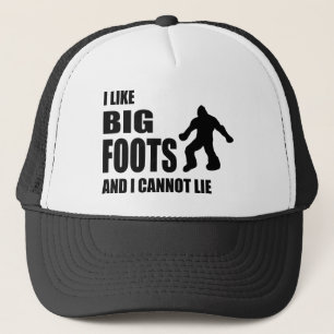 Boné Eu gosto de Bigfoots e eu não posso encontrar-se