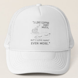 BONÉ EU GOSTO MUITO DE CAFÉ