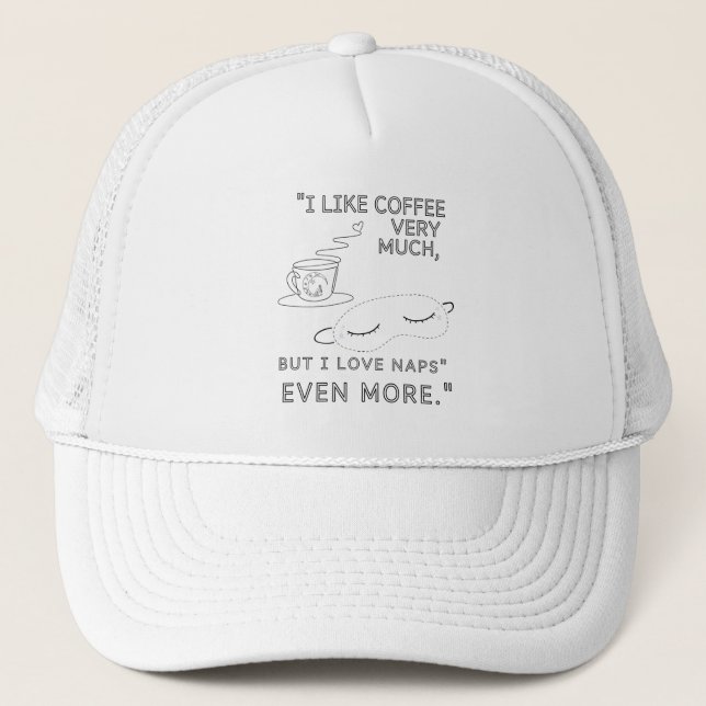 BONÉ EU GOSTO MUITO DE CAFÉ (Frente)