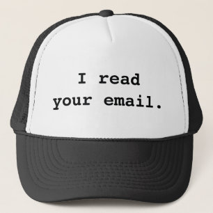 Boné Eu Li O Seu E-Mail.