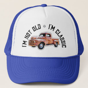 Boné Eu não sou velho, sou clássico do caminhão