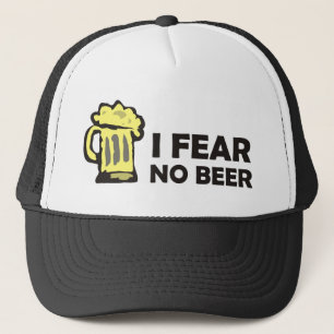 Boné Eu não temo nenhuma cerveja, caneca de formação