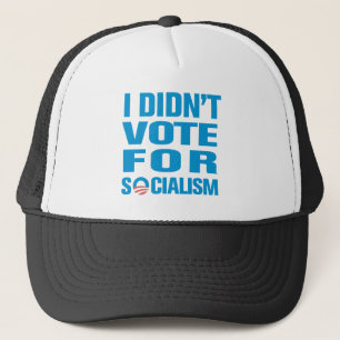 Boné Eu não votei para o socialismo