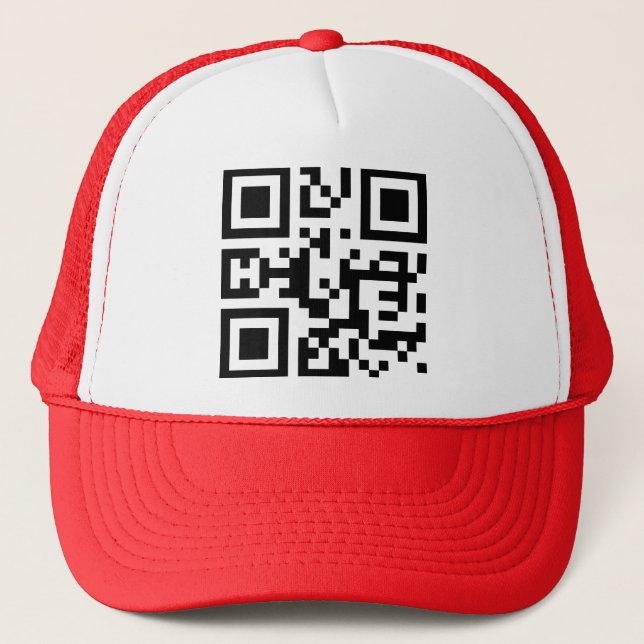 Boné Eu❤NY -- Código QR (Frente)
