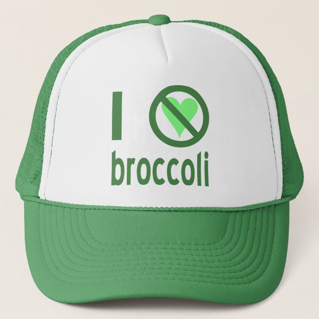 Boné Eu Odeio Broccoli (Frente)