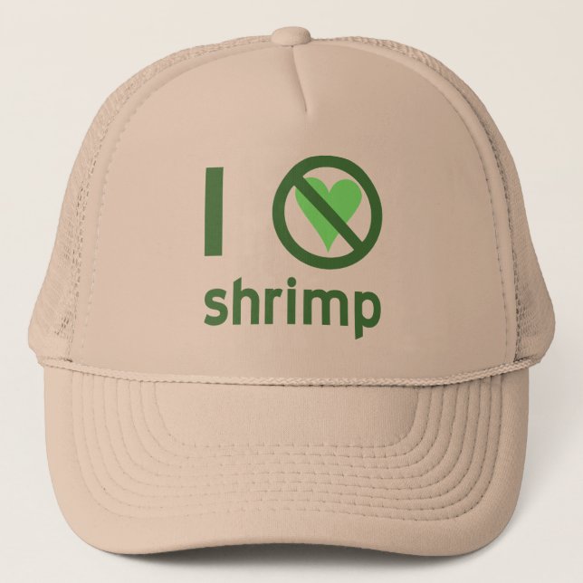Boné Eu Odeio Camarão (Frente)