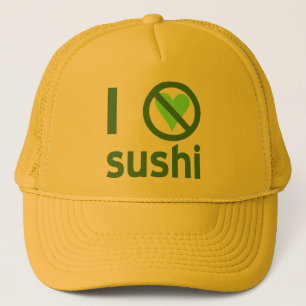 Boné Eu Odeio Sushi
