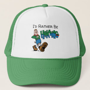 Boné Eu Preferencialmente De Ir Caminhando Com O Chapéu