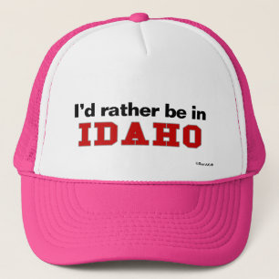 Boné Eu preferencialmente estaria em Idaho