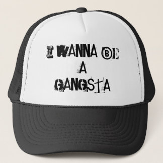 BONÉ EU QUERO SER UM GANGSTA